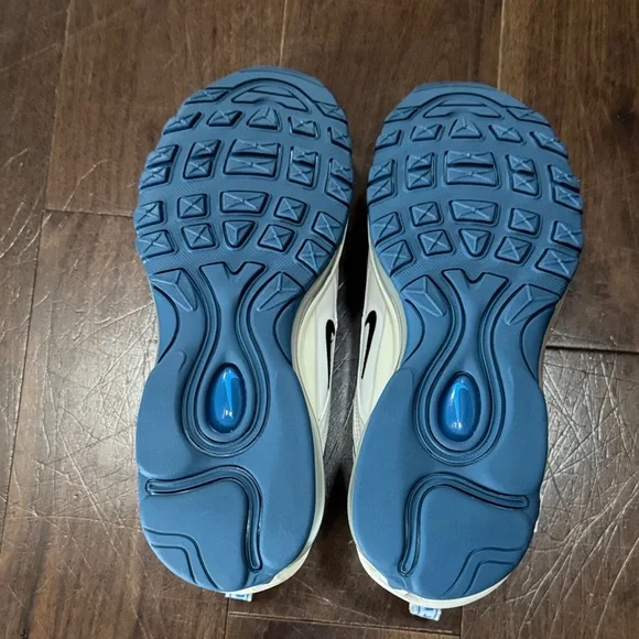 Nike Air Max 97 Sneakers in Blue and White - Picture 3 of 4